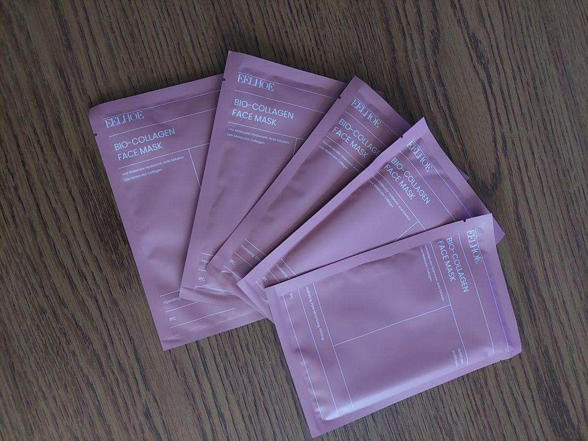 Maska maseczka kolagenowa collagen viralowa trend 5 sztuk biodance ee