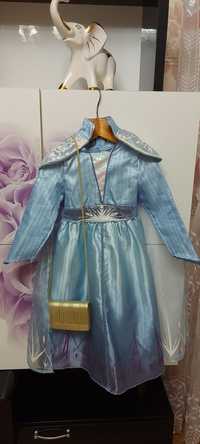 Карнавальный костюм Ельзы Холодное сердце Эльзы принцессы