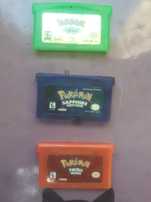 Pokemon green red sapphire gameboy advance