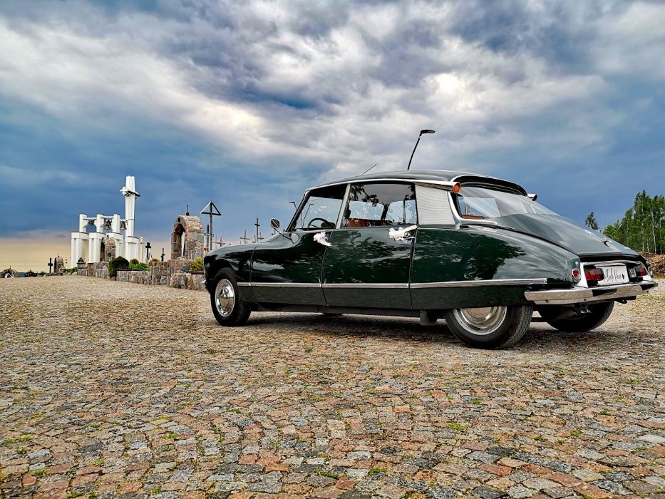 Zabytkowe Citroeny DS B11 auta na ślub wesele retro klasyk Białystok