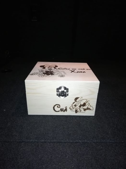 Caixa de chá personalizada