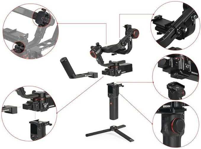 Stabilizator elektroniczny (gimbal) Manfrotto MVG300XM czarny