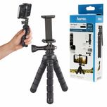 Hama statyw na smartfon elastyczny kompaktowy tripod 2w1 giętki selfie