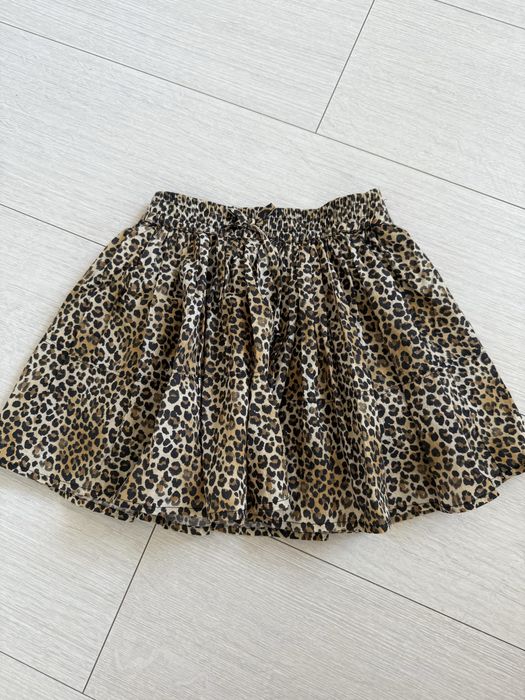 Спідниця Zara вельветова (5-6 років), леопардова