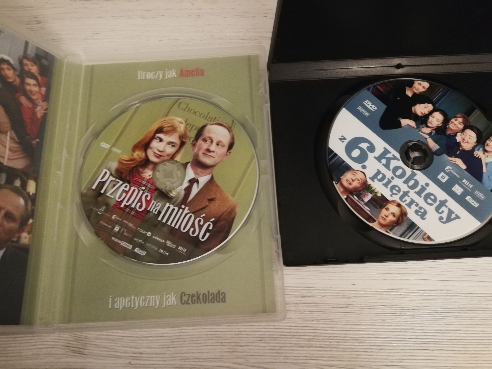 Francuskie komedie dvd przepis na miłość i kobiety z 6.pietra