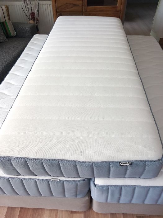 Nowy 1/2 ceny VALEVAG z Ikea materac sprężyny kiesz. gr 24 cm, 80x200