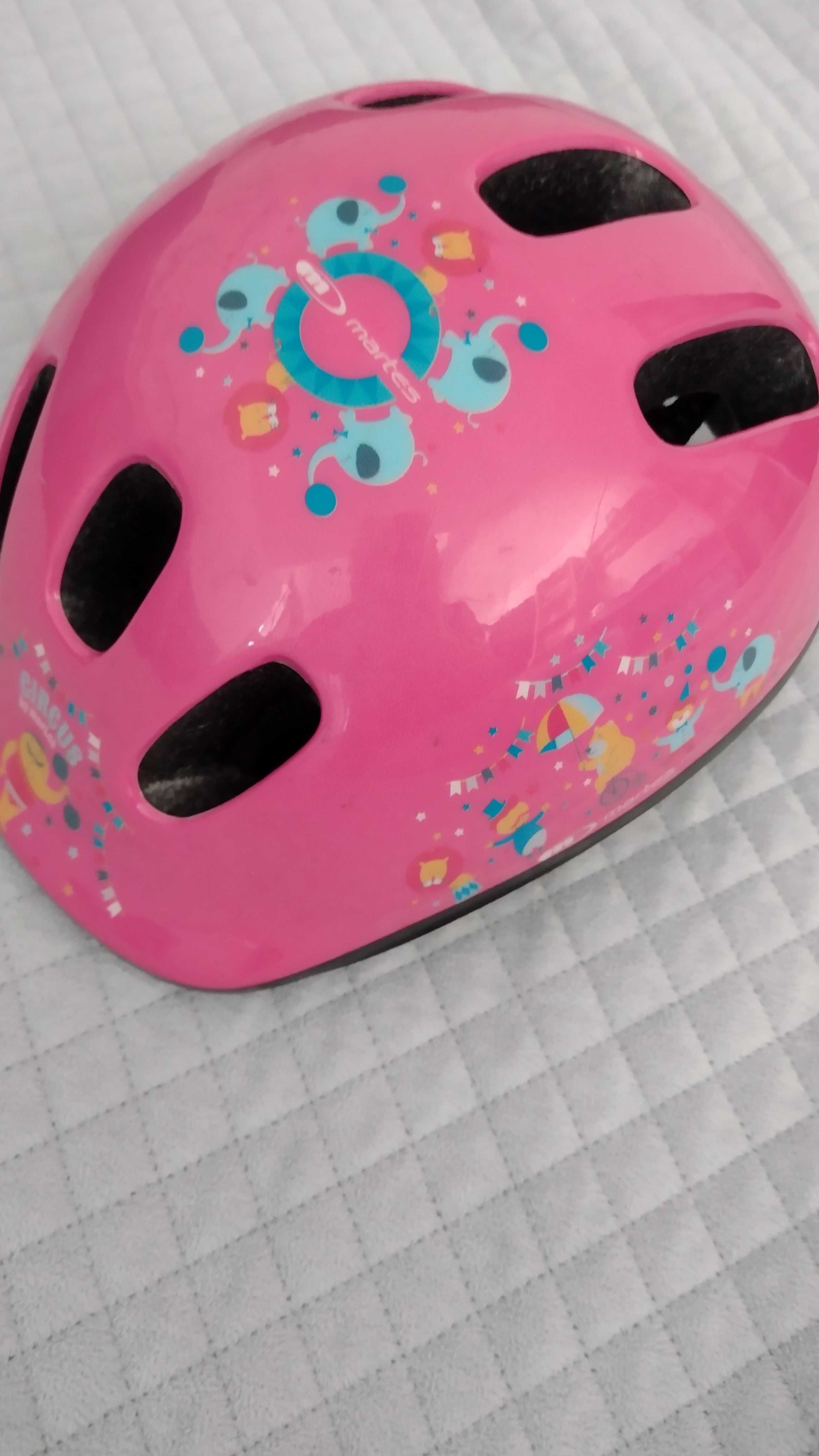 Kask rowerowy dla dziewczynki Martes rozm S 48-52