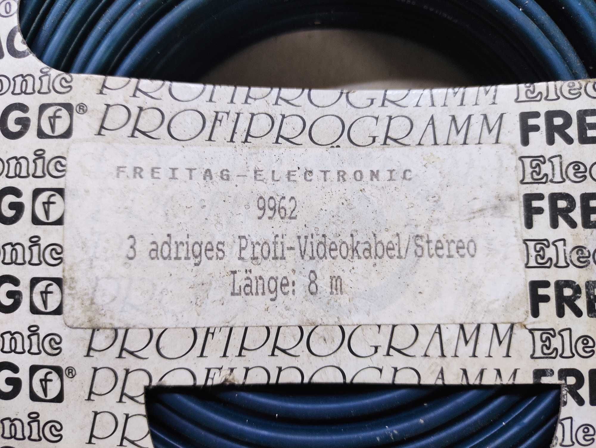 Kabel Video / Stereo Freitag-Electronic 8metrów