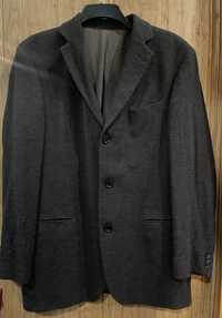 Мужской коричневый шерстяной пиджак Hugo Boss Классика Оригинал