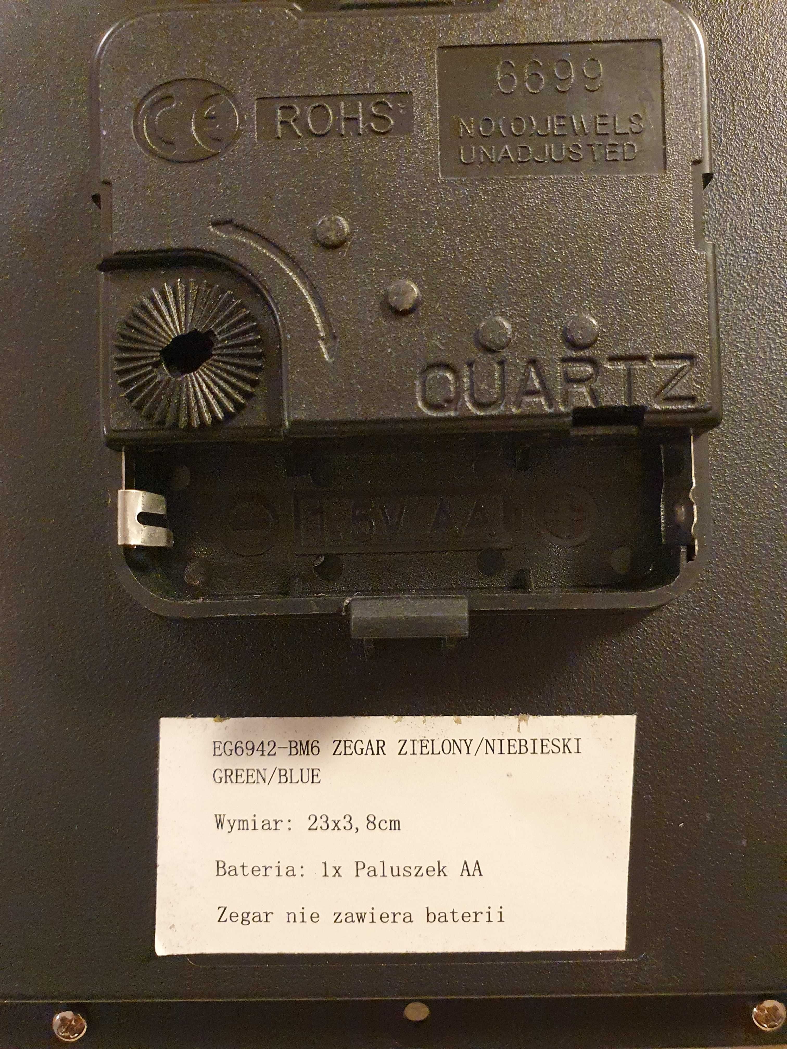Lampa kinkiet Misio plus zegar ścienny