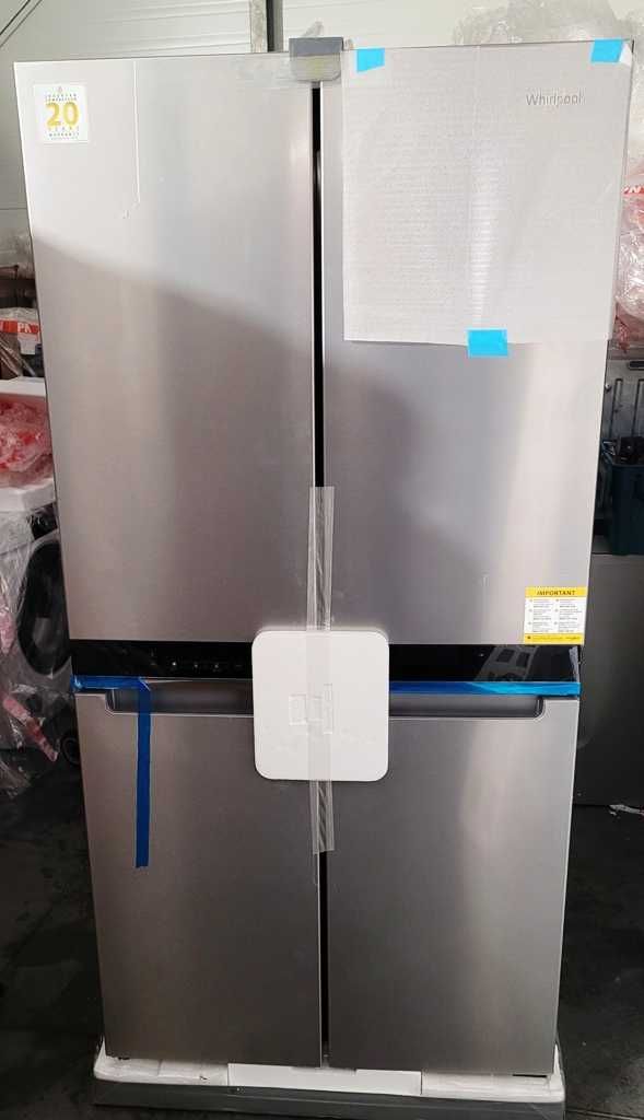 Lodówka WHIRLPOOL WQ9 U2L Side by Side 187.4cm Srebrna