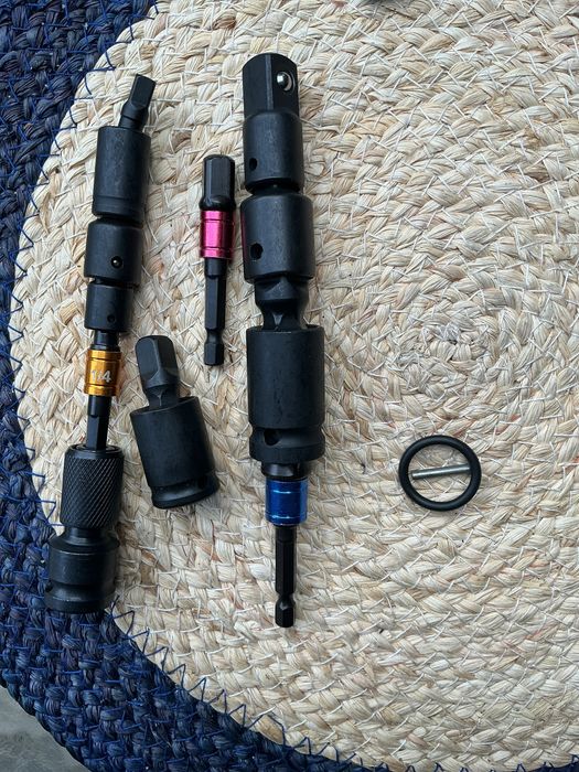 Набор ударних адаптерів перехідників 13предм нові міцні 1/4 3/8 1/2