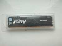 Оперативна пам'ять DDR4 8GB 3200 MHz Fury Beat Black Kingston