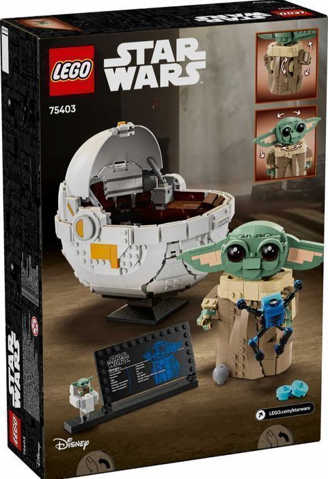 LEGO® STAR WARS 75403 Grogu w wózku