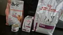 Karma Royal Canin Renal, Karma Brit Egg&Pee