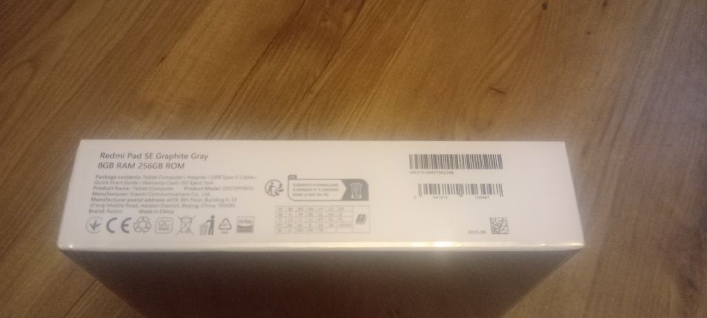 Tablet Xiaomi Redmi Pad SE 11 8/256 WIFI NOWY w kolorze szarym