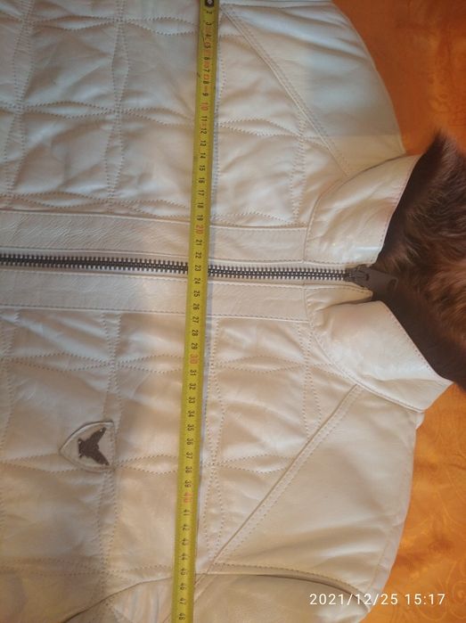 Куртка зимова шкіряна Franko de Marko