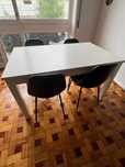 Mesa extensivel branca