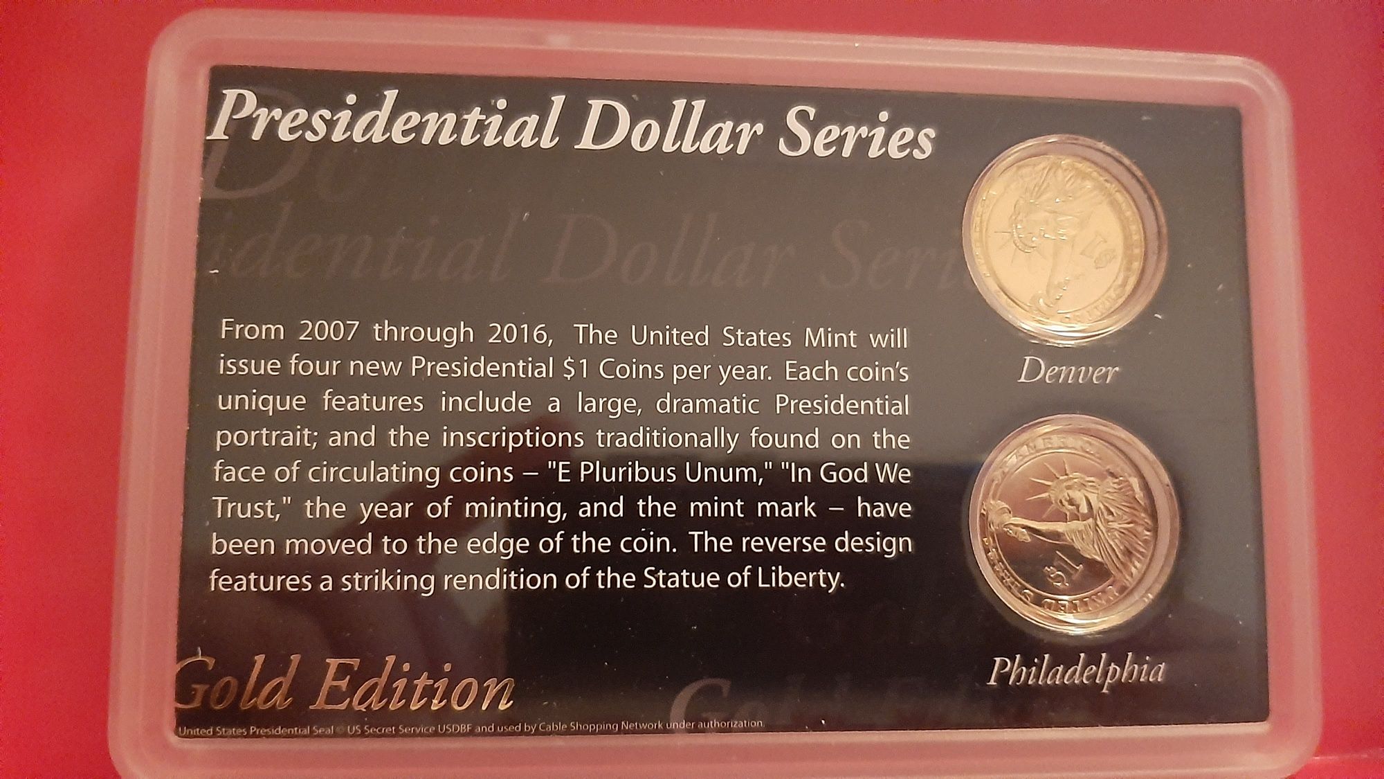 1 dolar Prezydencki USA