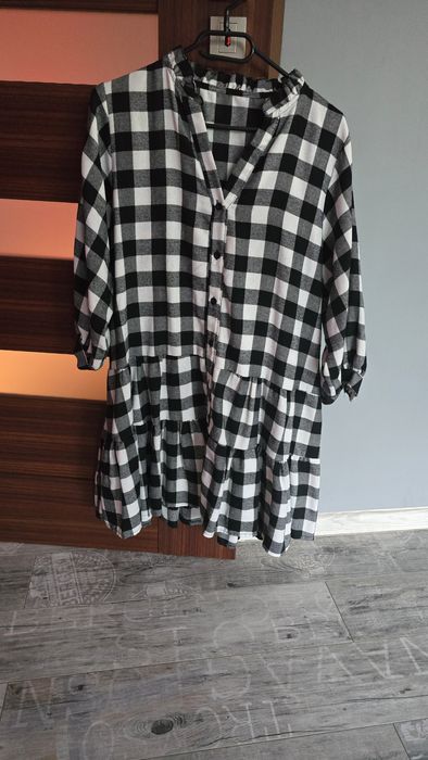 Sukienka flanelowa