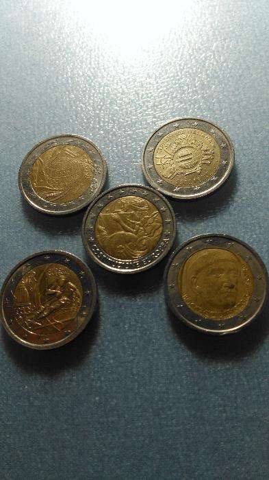 Moedas de 2€ comemorativas para venda