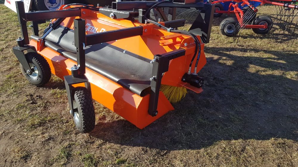 Zamiatarka 2,4m Metal Technik zaczep 3w1 tuz-euro ramka-widły DOSTAWA