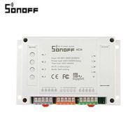 Sonoff 4 canais R2 switch relay controlavel por app wifi
