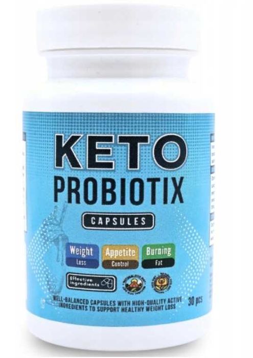 Keto Probiotix Caps – Skuteczne kapsułki na zdrowe odchudzanie 30szt.