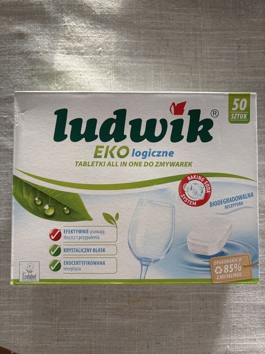 Kostki do zmywarki Ludwik EKOlogiczne 50 szt