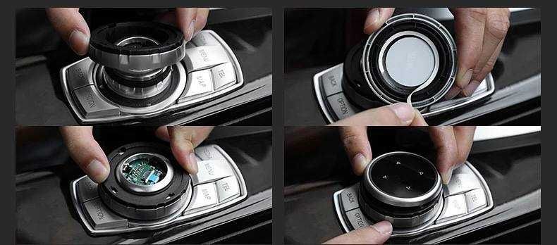 Накладка (шайба) на джойстик iDrive BMW F10/F20/F22/F30/F32/F34