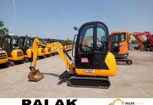 JCB Mini koparka JCB 8016  ,2014 rok  JCB 8016 , 2014 rok