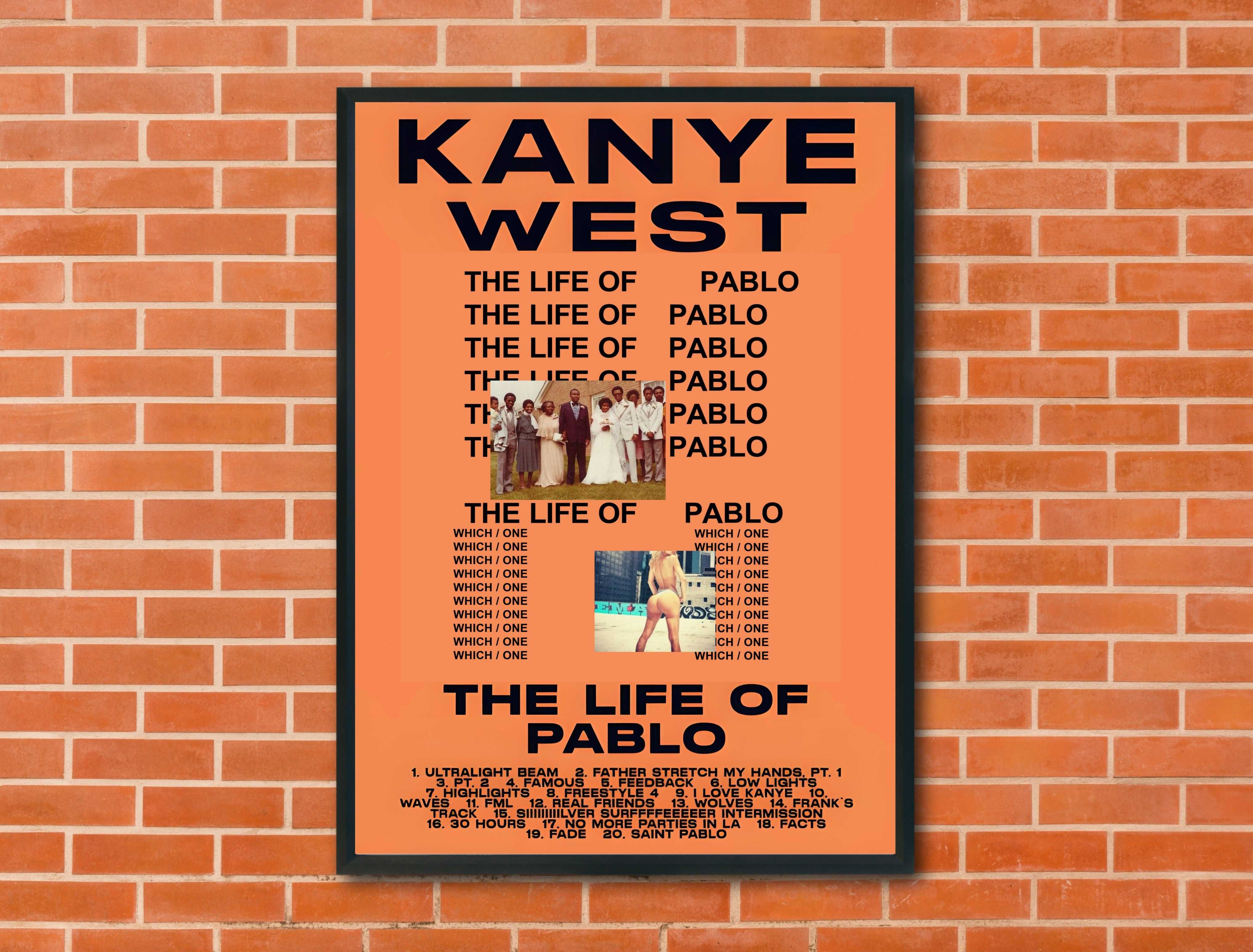 Plakat Kanye West - The Life of Pablo