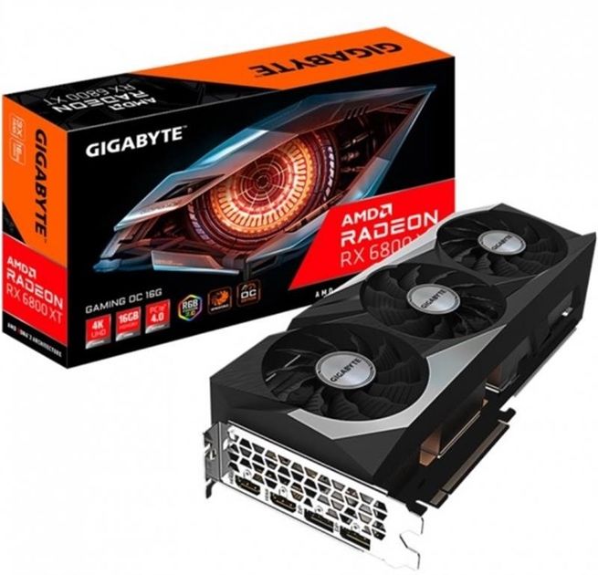 Відеокарта AMD Radeon RX 6800 XT 16GB GDDR6 Gaming OC Gigabyte (Б/В)