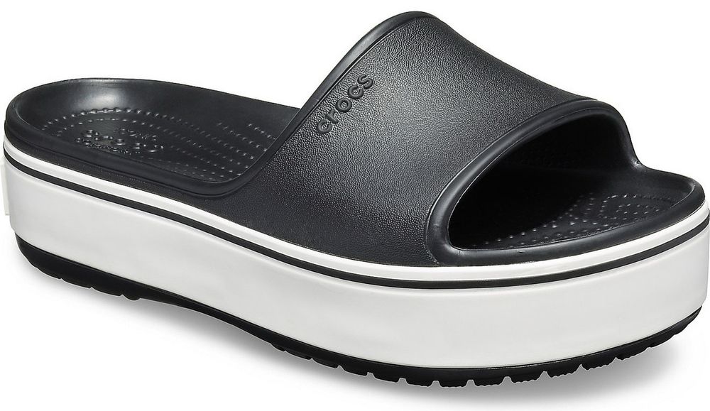 Новинка! Крокси  шльопанці на платформі crocs crocband platform 35 36