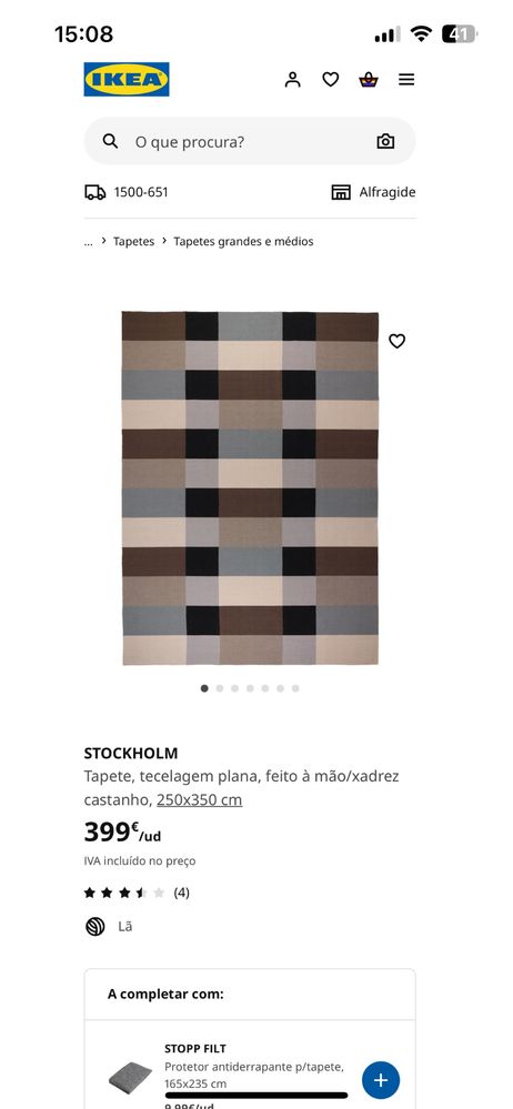 Tapete ikea grande