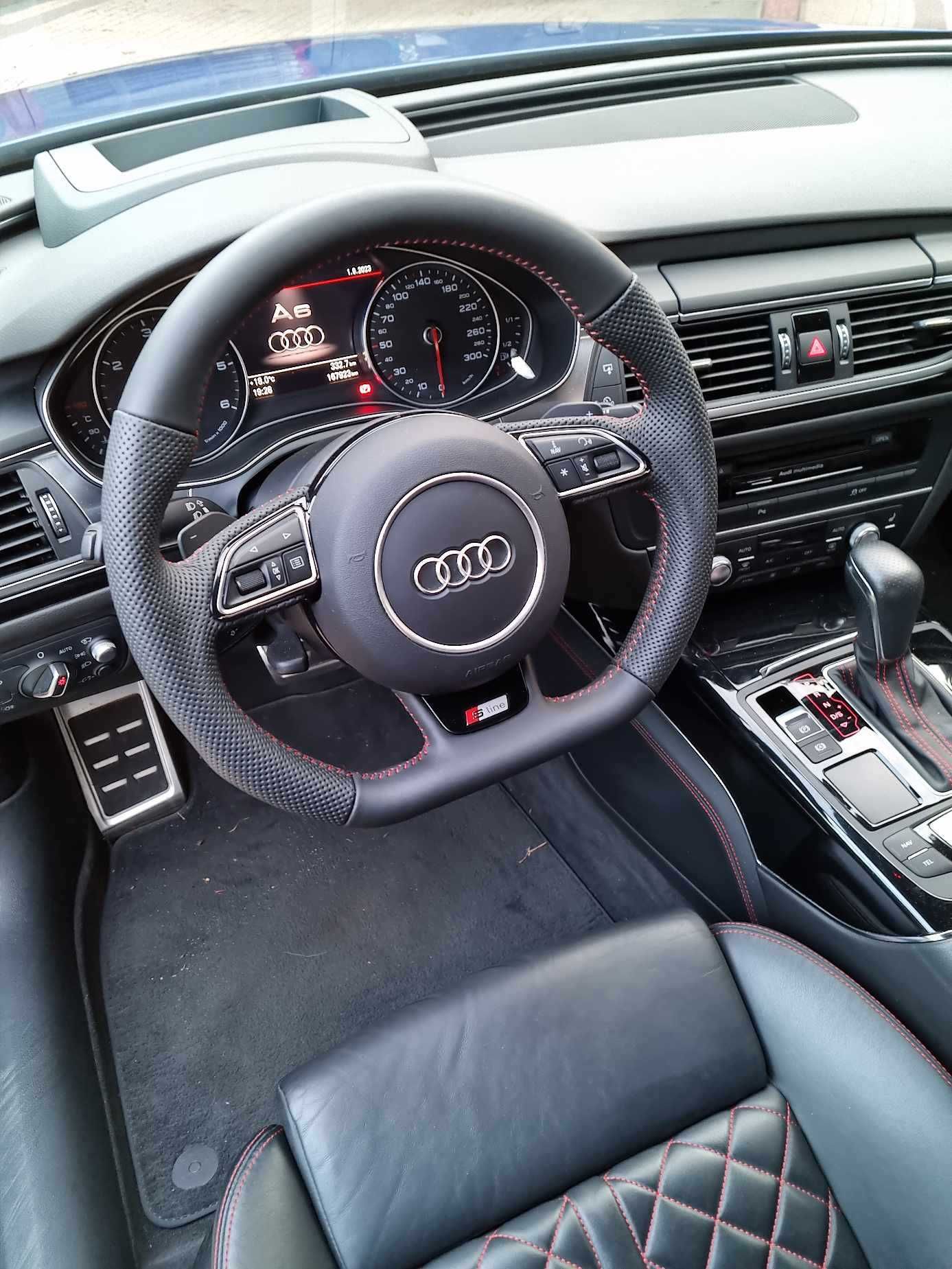 Audi A6 C7 3.0BiTdi Competition Kamery Radary Hak Head Up