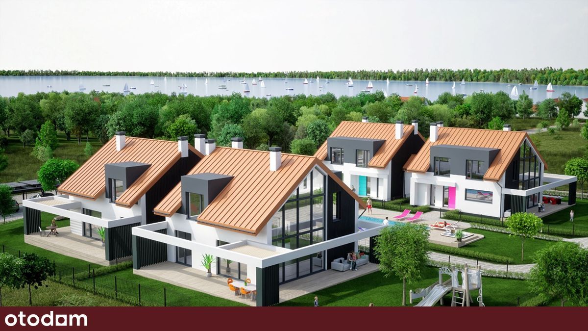 Enklawa Mazury, luksusowe domy z basenem, przy szlaku WJM