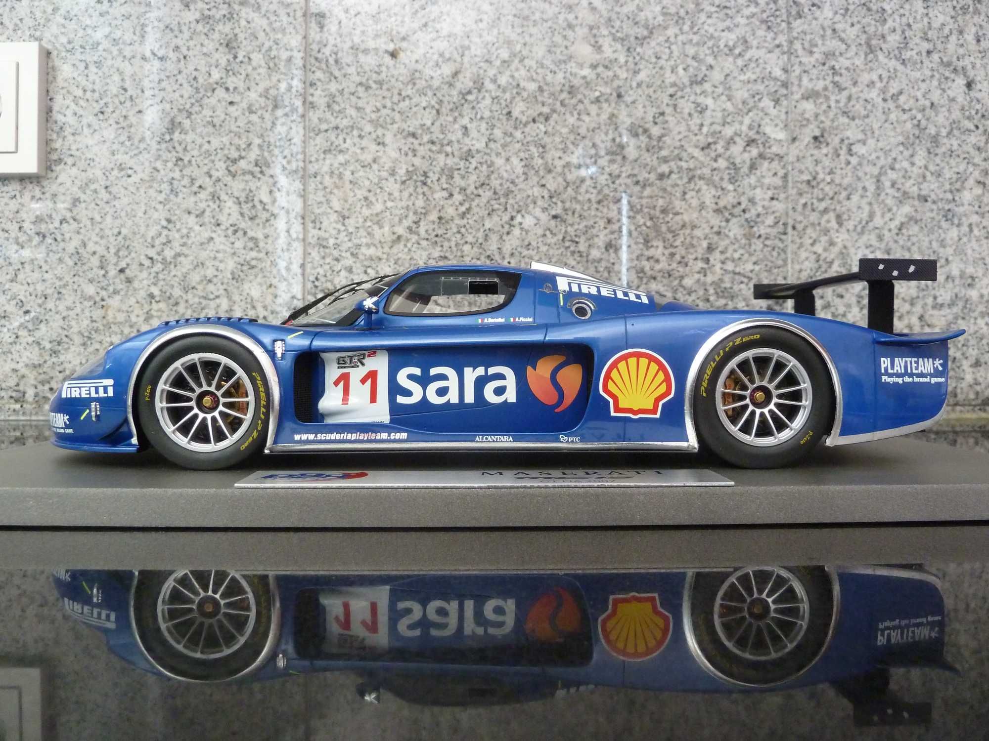 1:18 BBR, Maserati MC 12, GT FIA 2007, Minichamps, AutoArt