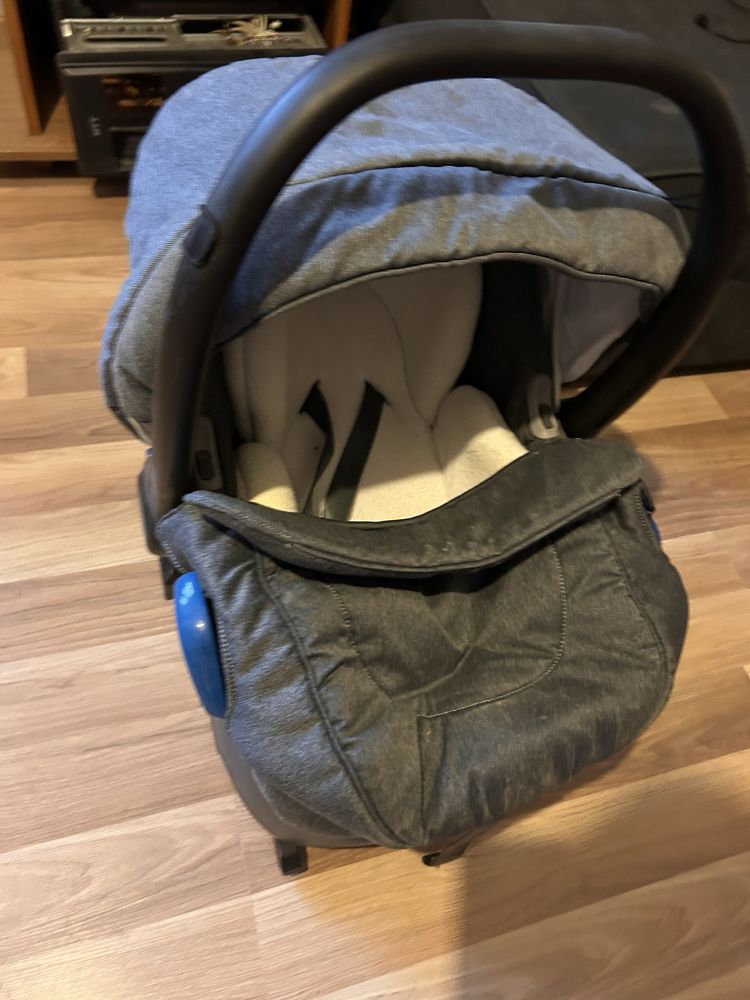 Nosidełko + adapter isofix do auta jak nowe