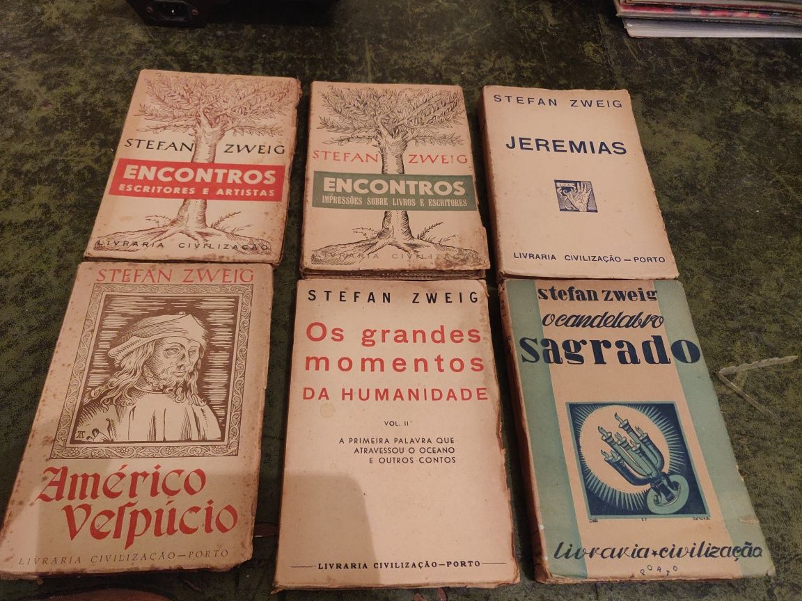 Steven Zweig - Lote de 15 livros