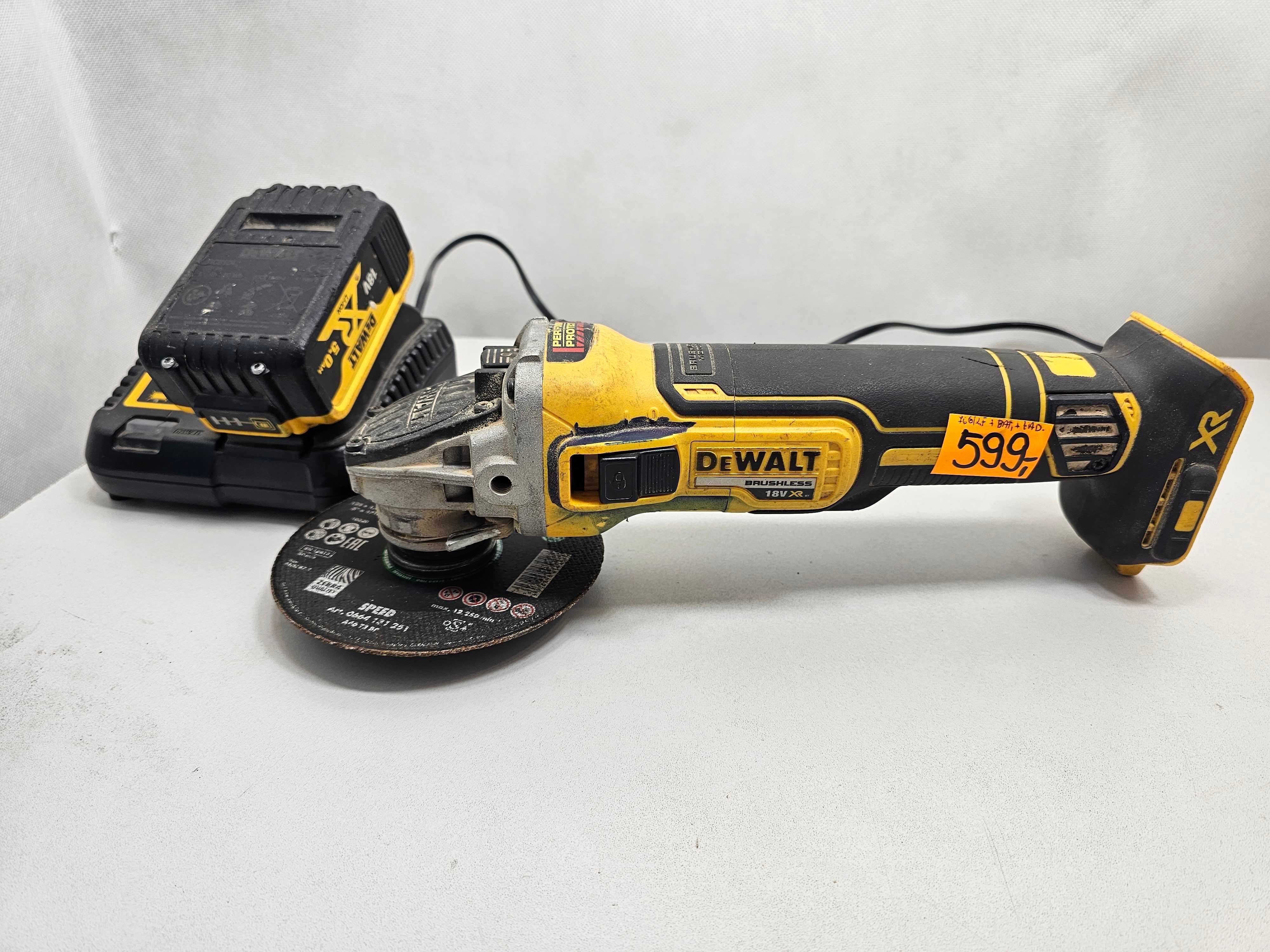 Akumulatorowa Szlifierka Kątowa DeWalt  * Komis Madej Gorlice