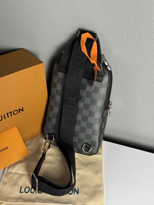 Чоловіча сумка Louis Vuitton мужская сумка слинг авеню барсетка клатч