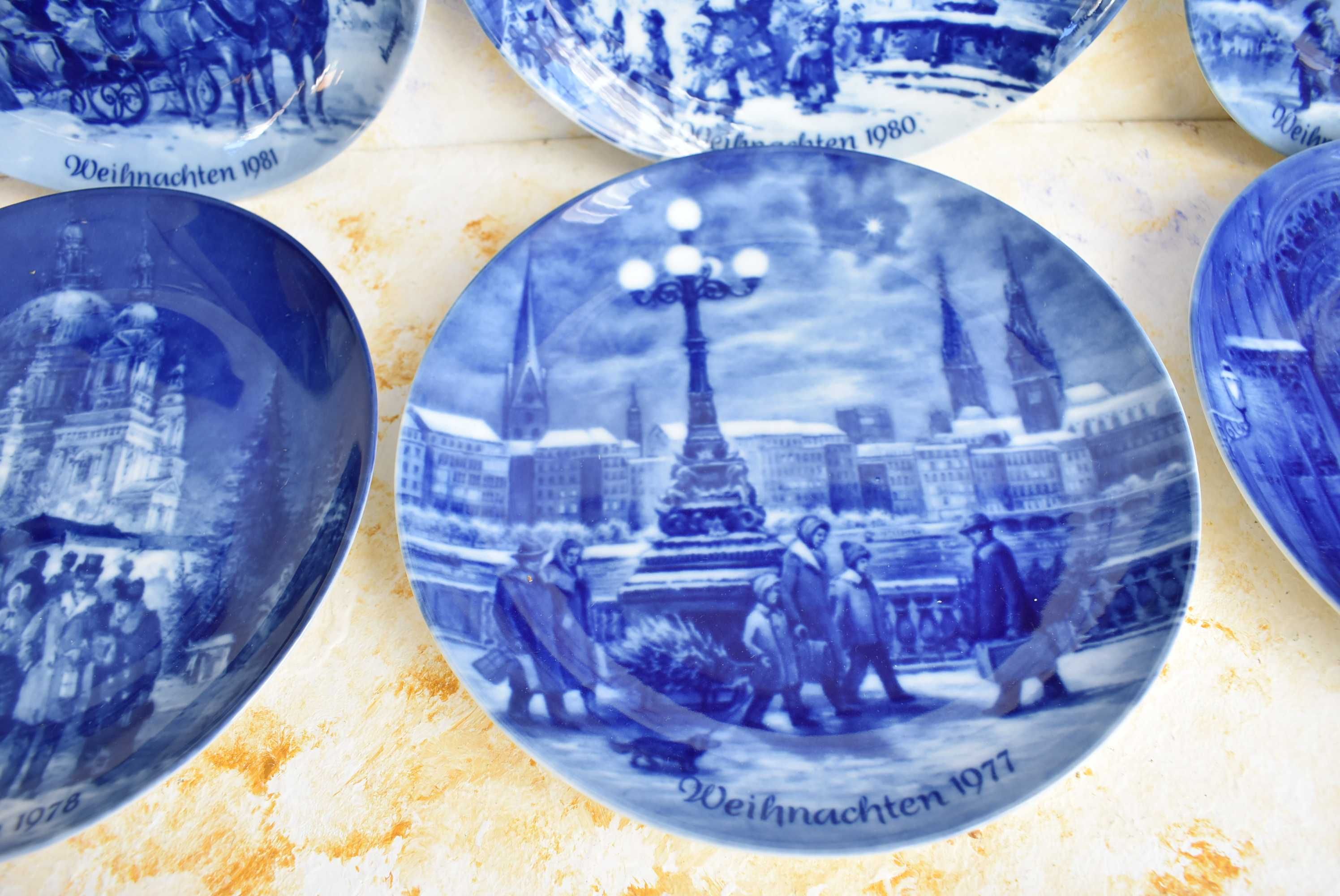 Talerze kolekcjonerskie Genuine Blue China