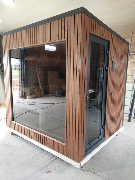 Sauna Ogrodowa Combi z Infrared 2,5 m x 2,4 m