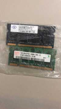 2x RAM 1GB 2Rx16 PC2-5300S-555-12