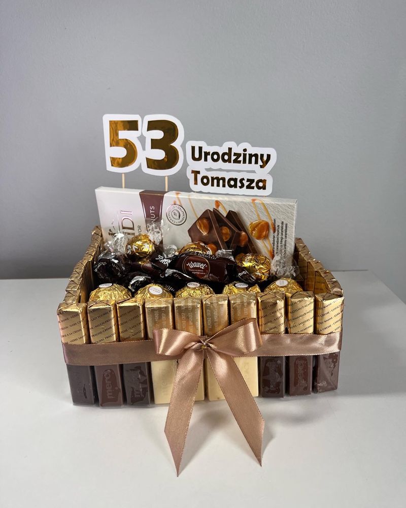 Box urodzinowy ferrero rocher