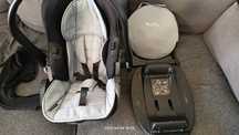Nosidelko fotelik samochodowy kiddy Evolution pro2 +ISOFIX+ moskitiera