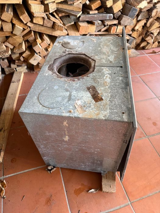 Lareira sem ventilação