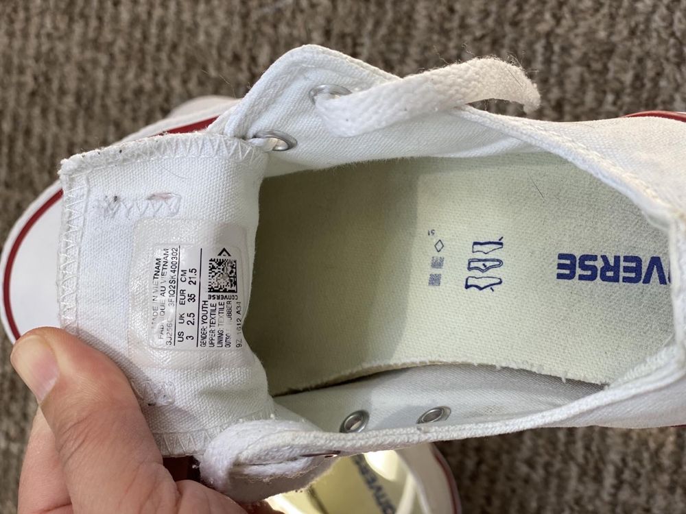 Converse 35р. 21,5см