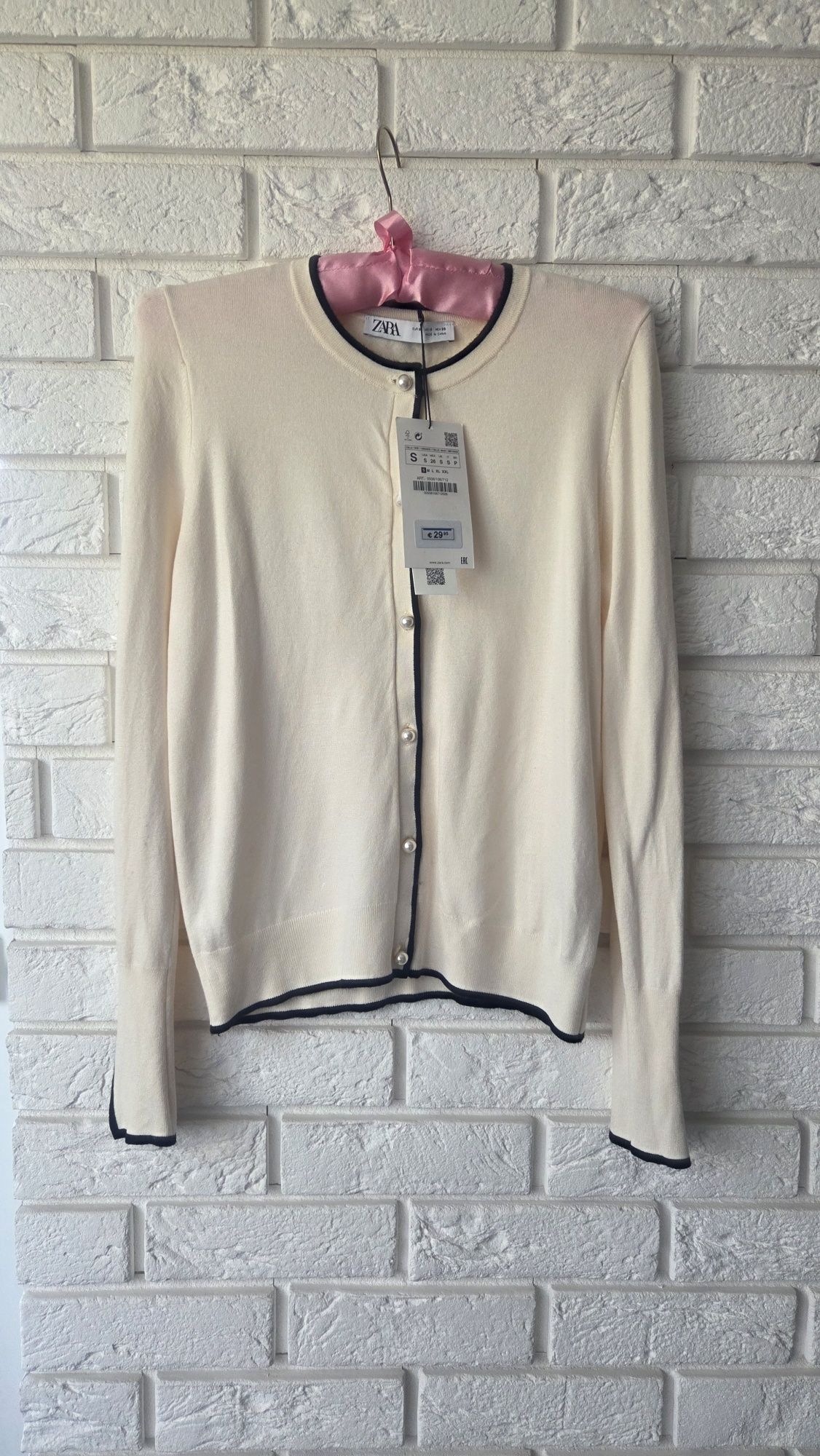 Zara sweter kardigan nowy S